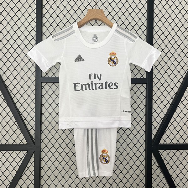 Camiseta Real Madrid Primera equipo Retro Niño 2015 2016